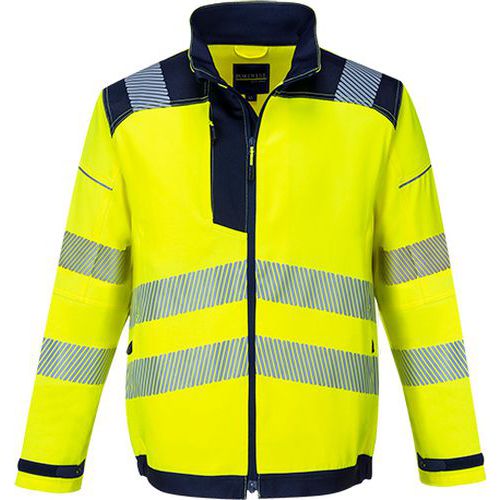PW3 Hi-Vis kabát, kék/sárga