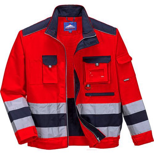 Lille Hi-Vis kabát, piros