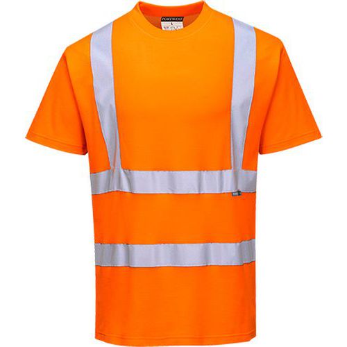 Cotton Comfort rövid ujjú póló, narancssárga