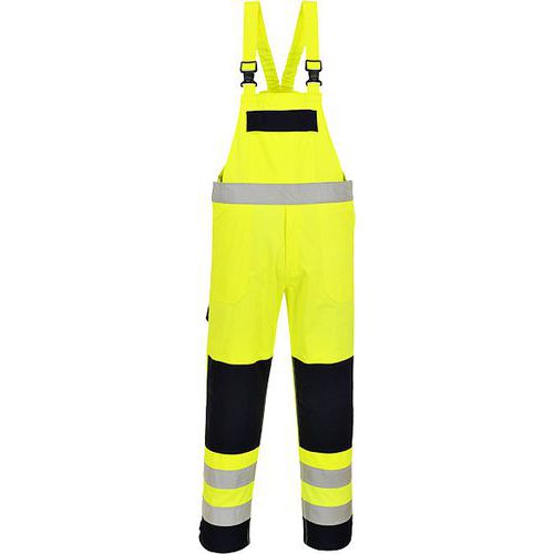 HiVis Multi-Norm mellesnadrág, kék/sárga