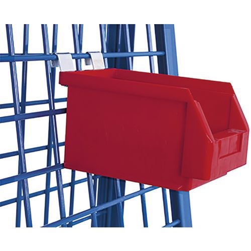 Függesztett anyagdoboz, piros, 140 x 230 x 130 mm Függesztett anyagdoboz, piros, 140 x 230 x 130 mm