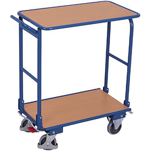 Összecsukható polcos kocsik, 2 polccal, 89 x 45 x 97 cm Összecsukható polcos kocsik, 2 polccal, 89 x 45 x 97 cm