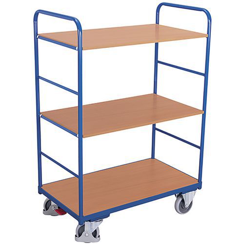 Magas polcos kocsik, 250 kg-ig, 3 polccal