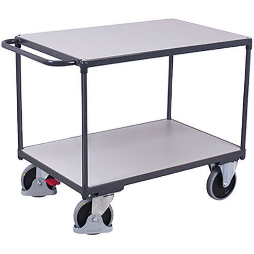 ESD polcos kocsik, 2 polccal, 400 - 500 kg-ig
