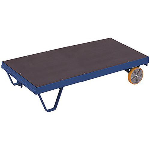 Kétkerekű szállítóplatformok csúszásgátló felülettel, 1500 - 3000 kg-ig
