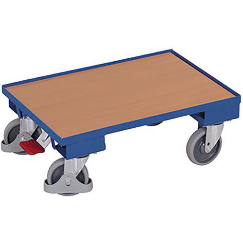 Szállítóplatformok Euro rendszer, 250 kg-ig, 10 mm-es élvastagság, 61 x 41,5 x 23,5 cm