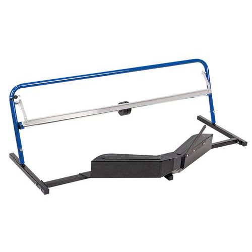 Kitöltőpapír letekercselő vágóval Manutan Expert, tekercsátmérő 24 cm.