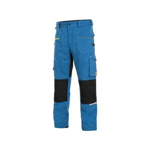 CXS STRETCH nadrág, 170-176cm, férfi, közepes kék-fekete