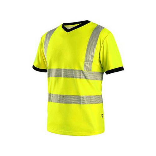 CXS RIPON póló, figyelmeztető, férfi, sárga-fekete