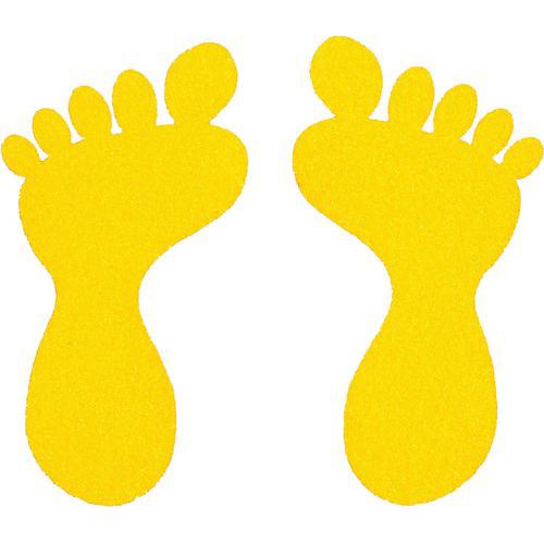 Öntapadó, csúszásmentes padlójel - Footprint