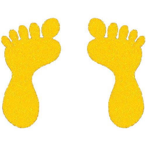Öntapadó, csúszásmentes padlójel - Footprint