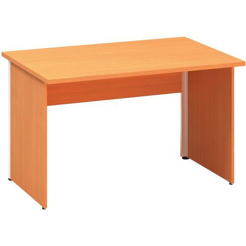 Alfa 100 irodai asztalok, 120 x 80 x 73,5 cm, egyenes kivitel