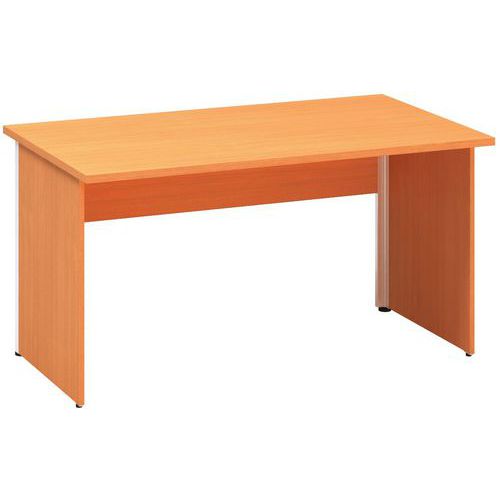 Alfa 100 irodai asztalok, 140 x 80 x 73,5 cm, egyenes kivitel