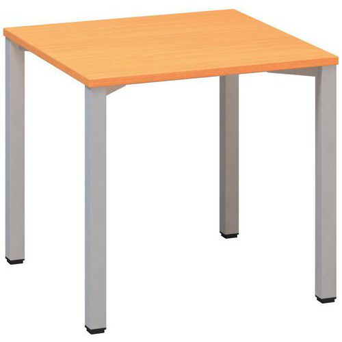 Alfa 200 egyenes irodai asztalok, 80 x 80 x 74,2 cm, egyenes kivitel