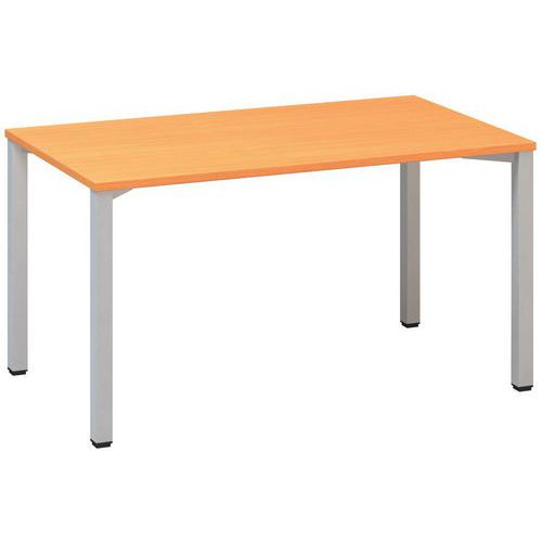 Alfa 200 egyenes irodai asztalok, 140 x 80 x 74,2 cm, egyenes kivitel