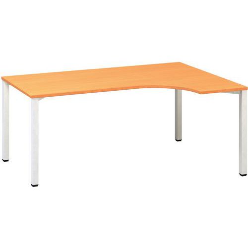 Alfa 200 ergo irodai asztalok, 180 x 120 x 74,2 cm, jobbos kivitel