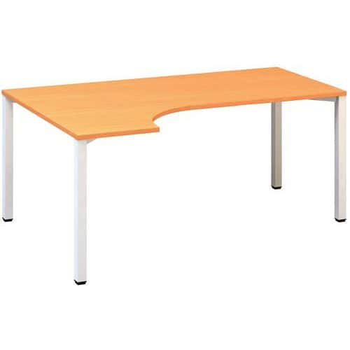 Alfa 200 ergo irodai asztalok, 180 x 120 x 74,2 cm, balos kivitel