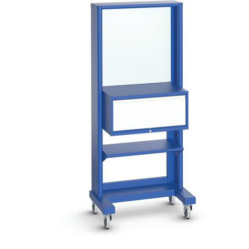 Bott minőségellenőrző állomás, mobil, 182 x 86 x 60 cm, fiók Bott minőségellenőrző állomás, mobil, 182 x 86 x 60 cm, fiók