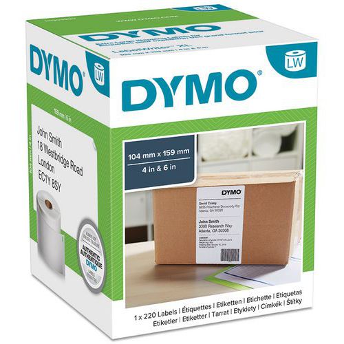 Címkék DYMO LabelWriter XL címkenyomtatóhoz