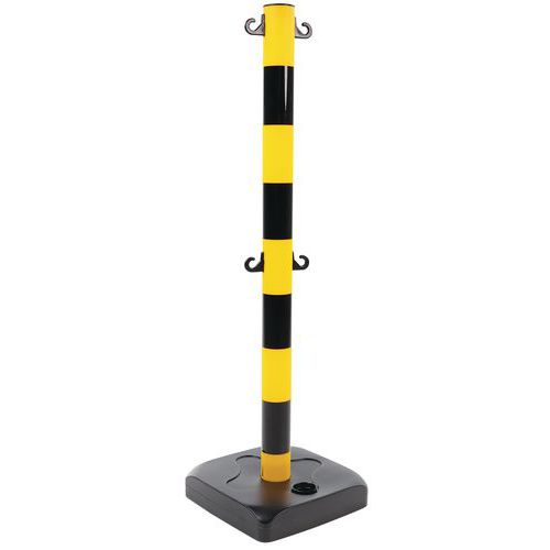 Műanyag kordonoszlopok Manutan Expert, magassága 90 cm
