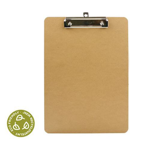 ECO LUMA KRAFT csiptetős írótábla, A4