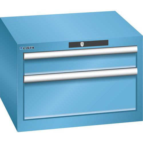 Lista műhelyfiókos szekrények, 2, 3 vagy 4 fiókkal, 564x572x383 mm