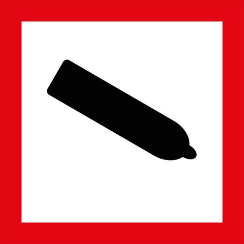 Manutan Expert CLP figyelmeztető táblázat - Sűrített gáz, alumínium, 300 x 300 mm Manutan Expert CLP figyelmeztető táblázat - Sűrített gáz, alumínium, 300 x 300 mm