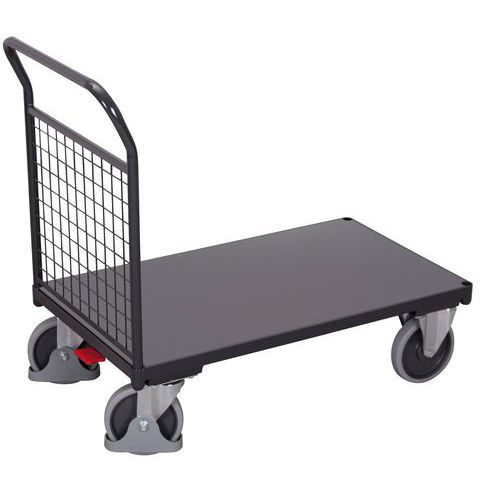 Platform kocsik fogantyúval hálós töltettel, 400 - 500 kg-ig