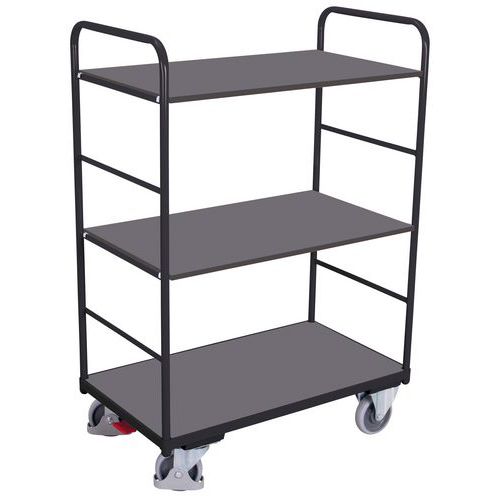 Magas polcos kocsik, 250 kg-ig, 3 polccal