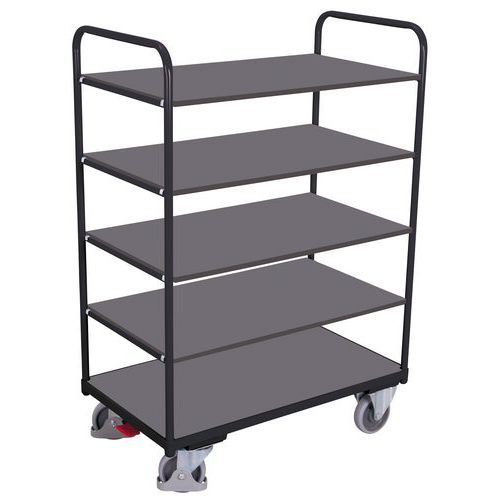 Magas polcos kocsik, 250 kg-ig, 5 polcos