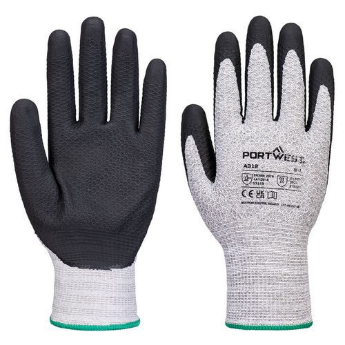 Grip 13 Diamind Knit kesztyű (12 pár), fekete/szürke