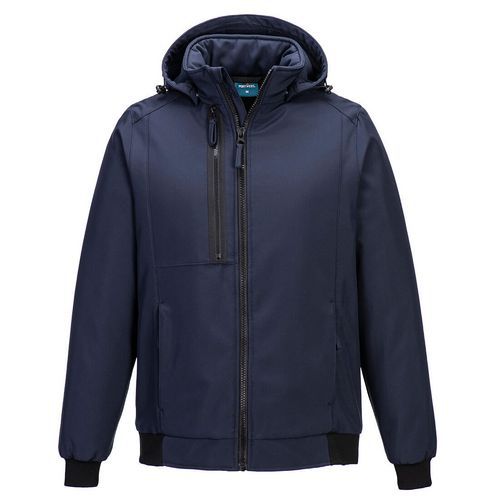 WX2 Eco bélelt softshell (2L), sötétkék