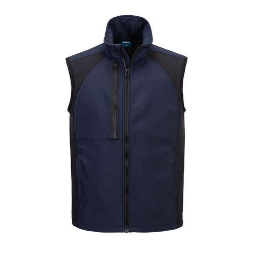 WX2 Eco Softshell mellény (2L), sötétkék