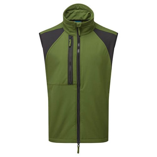 WX2 Eco Softshell mellény (2L), sötétzöld
