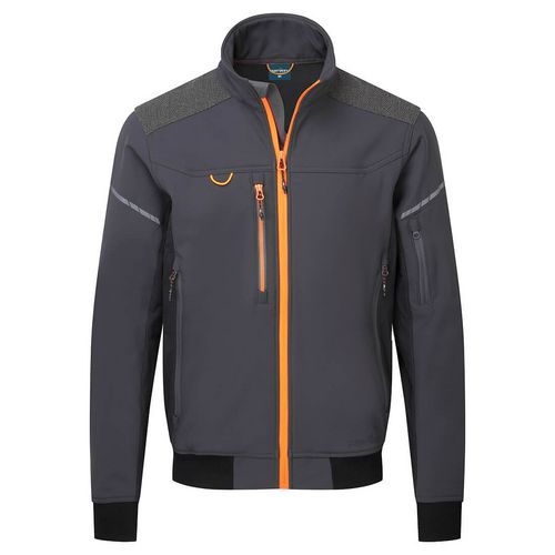 EV4 Softshell bomber dzseki (3L), szürke