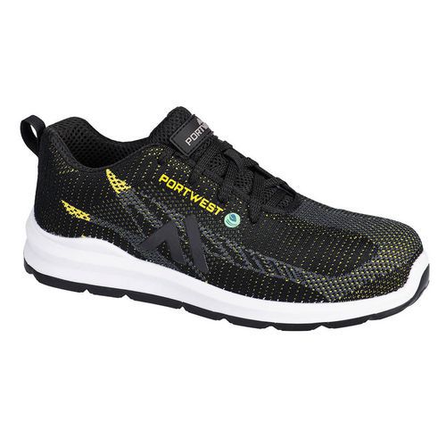 Eco Fly Composite Trainer S1PS SR FO, fekete/sárga