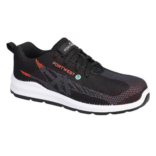 Eco Fly Composite Trainer S1PS SR FO, piros/fekete