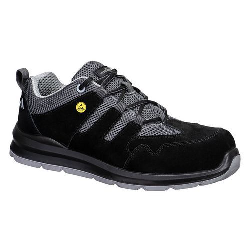 Kompozit Trainer S1 ESD SR FO, fekete/szürke