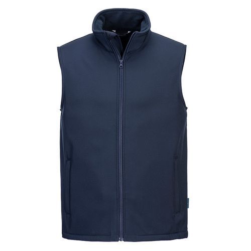 Print & Promo Softshell mellény (2L), sötétkék