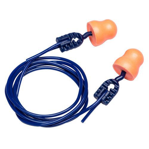 Bell Comfort PU hab füldugók zsinórral (200 pár), narancssárga Bell Comfort PU hab füldugók zsinórral (200 pár), narancssárga
