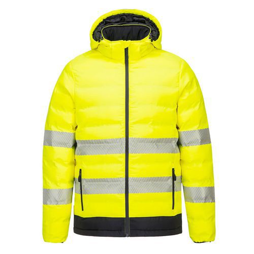 Hi-Vis Ultrasonic fűthető dzseki, fekete/sárga