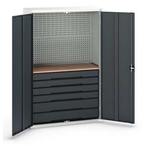 Bott Verso fiókos műhelyszekrények, szélesség 130 cm