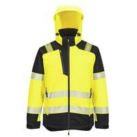 PW3 Hi-Vis télikabát, fekete/sárga