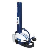 Raklapfóliázógép, tekercselés