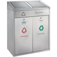 Szelektív szemetes, 2x21 l - Vepabins