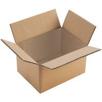 Manutan Expert kartondobozok, 15,4 x 26,4 x 19,4 cm, 20 db