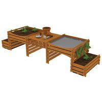 Ládák és zöldségeskert