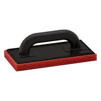 TOPTRADE ABS simító, könnyített munkafelülettel, tengeri szivacs, 250 x 130 x 20 mm