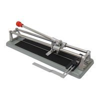 TOPTRADE csempevágó, törővel és derékszöggel 600 mm, standard