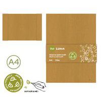 KRAFT ECO LUMA füzetborítók, 5 db